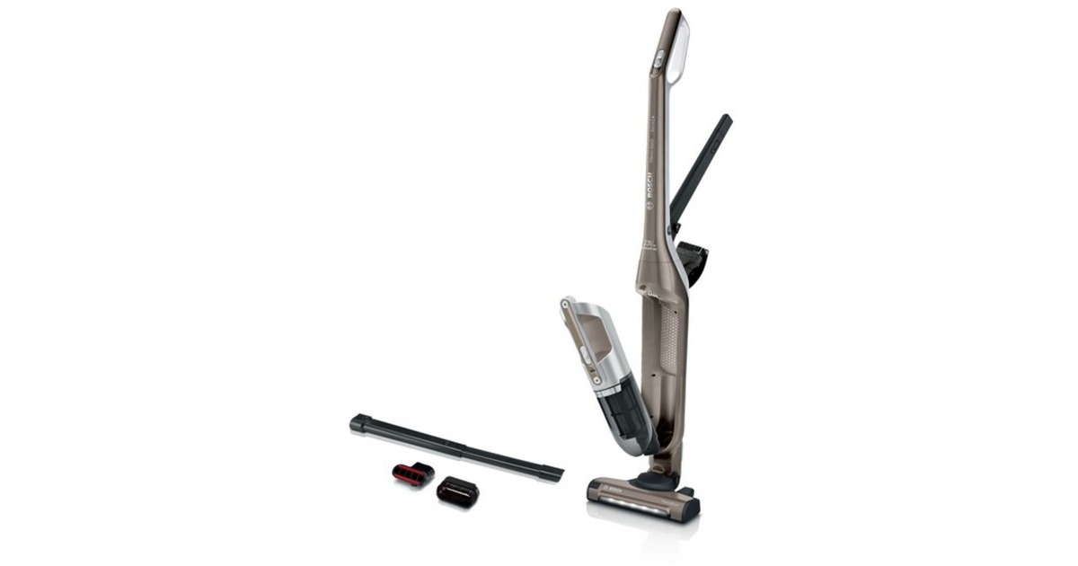 BoschSteelstofzuiger BBH3ALL23, Flexxo Gen2  (Champagne, 2in1: kruimel- en steelstofzuiger)