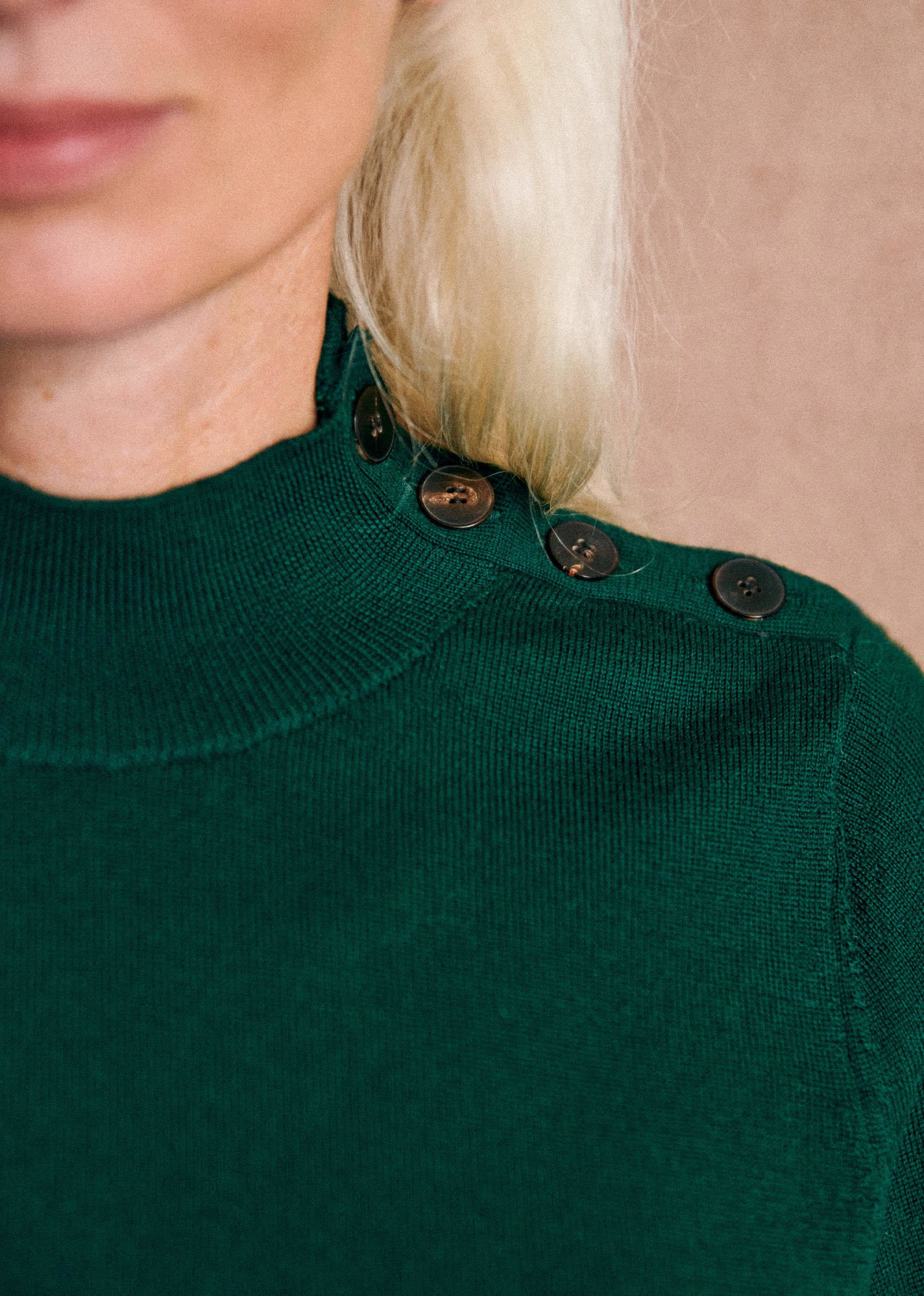 Pull Jacob - Vert - E-SHOP/MAILLE 5905504