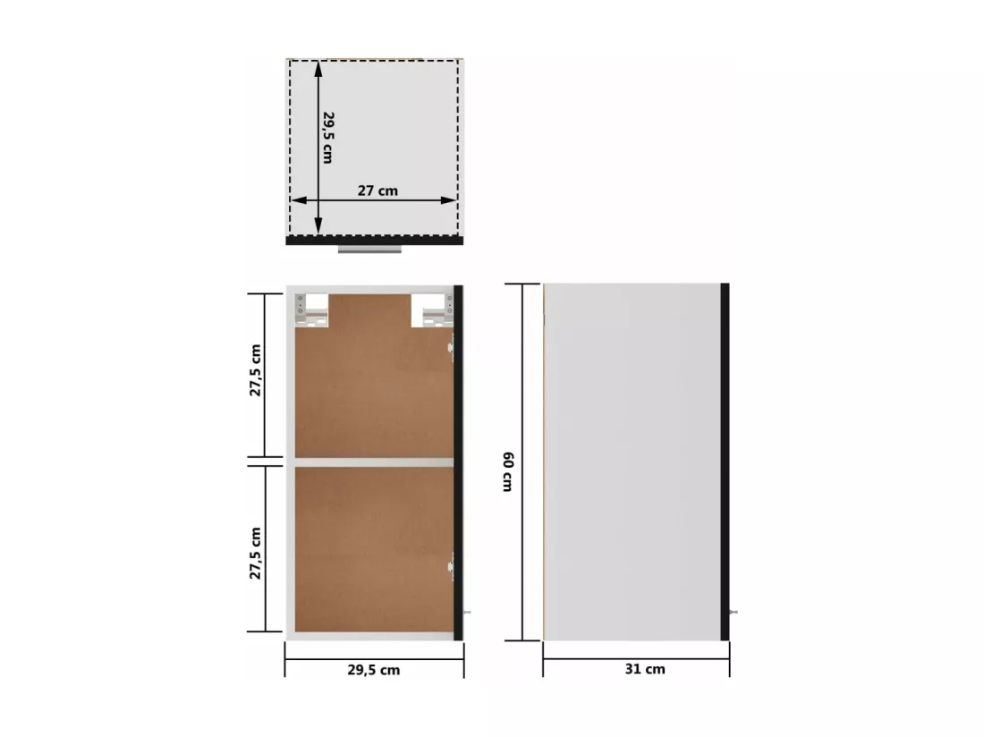Armoire suspendue 