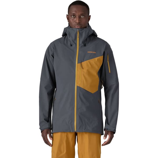 Veste ski de randonnée PATAGONIA M'S SNOWDRIFTER JKT SMOLDER BLUE W/RAPTOR BROWN