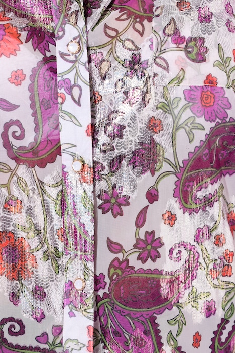 Hemdbluse, Boxy Shape, Paisleyprint
