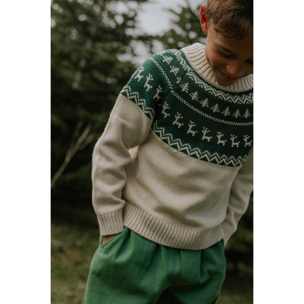 Køb Fliink Sandshell Janie Nordic Pullover