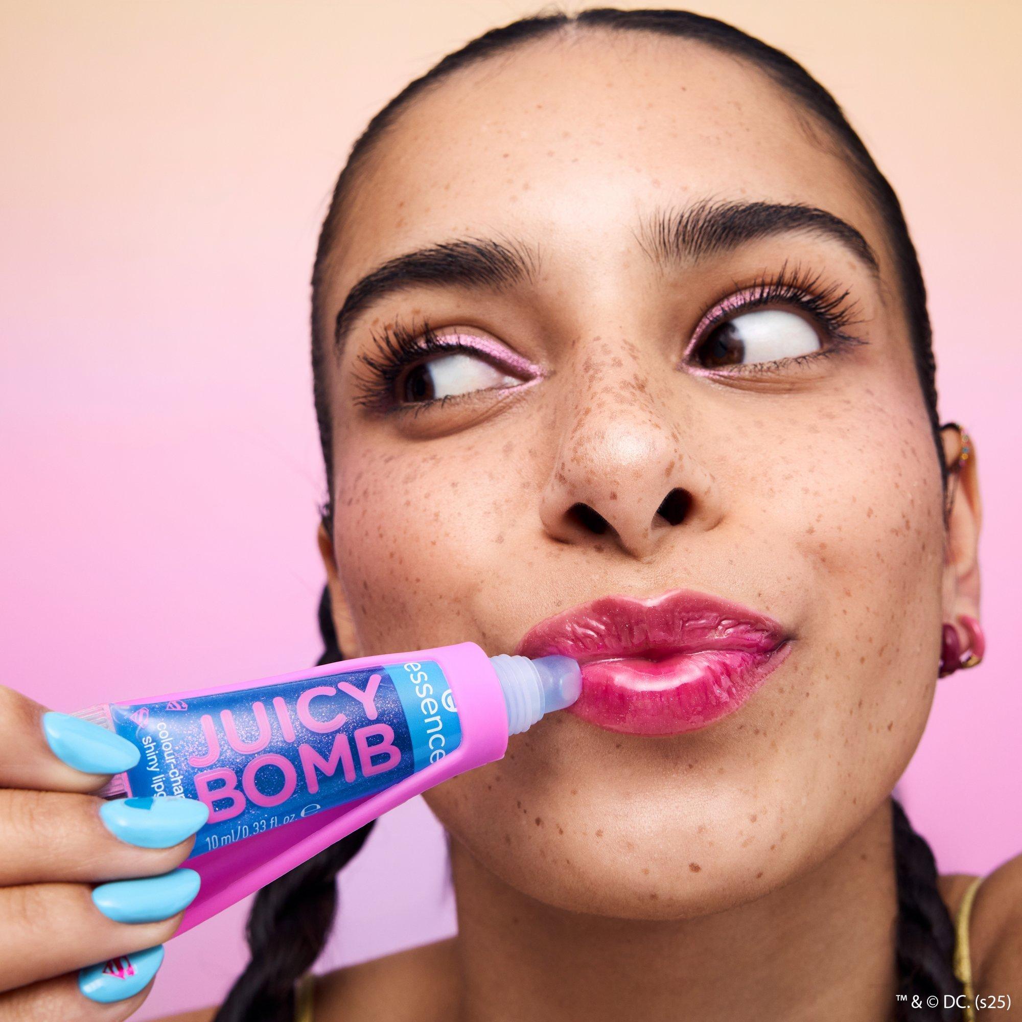 Superman JUICY BOMB colour-changing shiny lipgloss