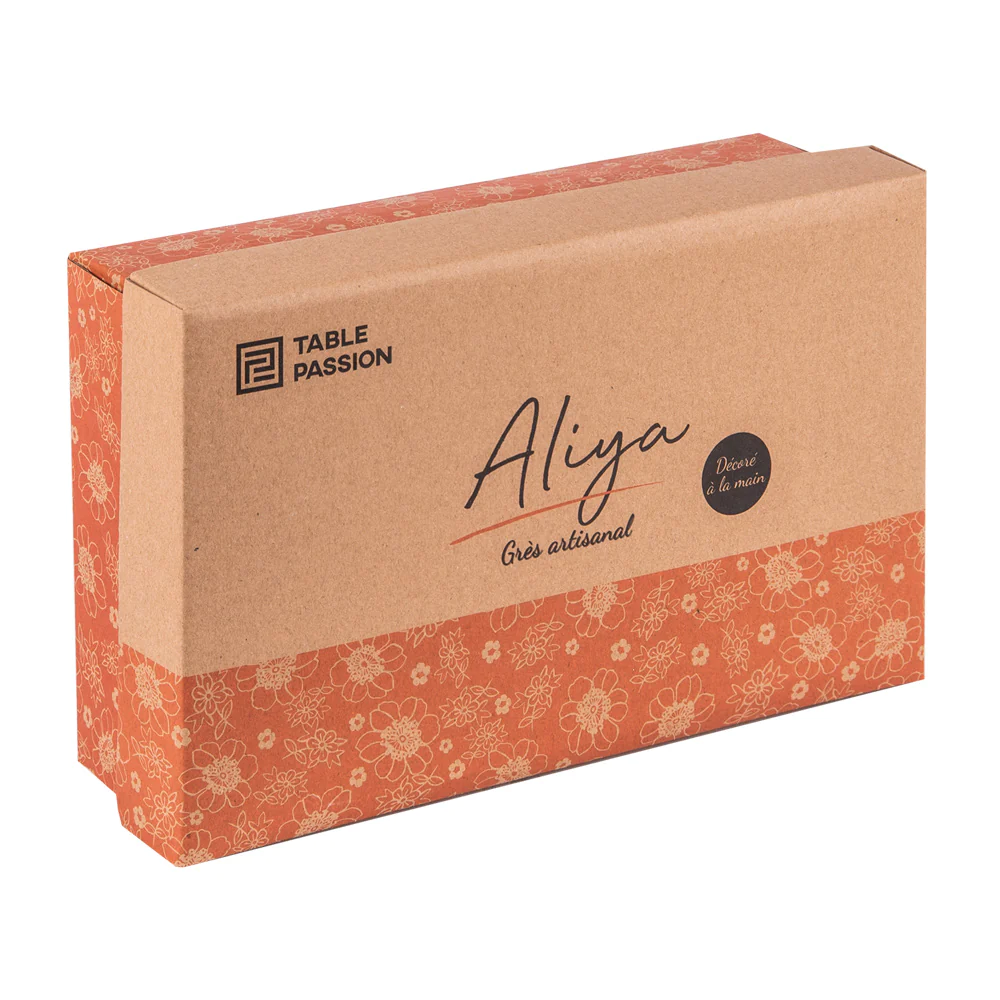 Coffret 6 tasses Aliya 17 cl Table passion