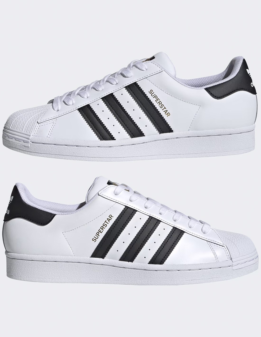adidas Sneakers Homme Superstar Blanc/Noir