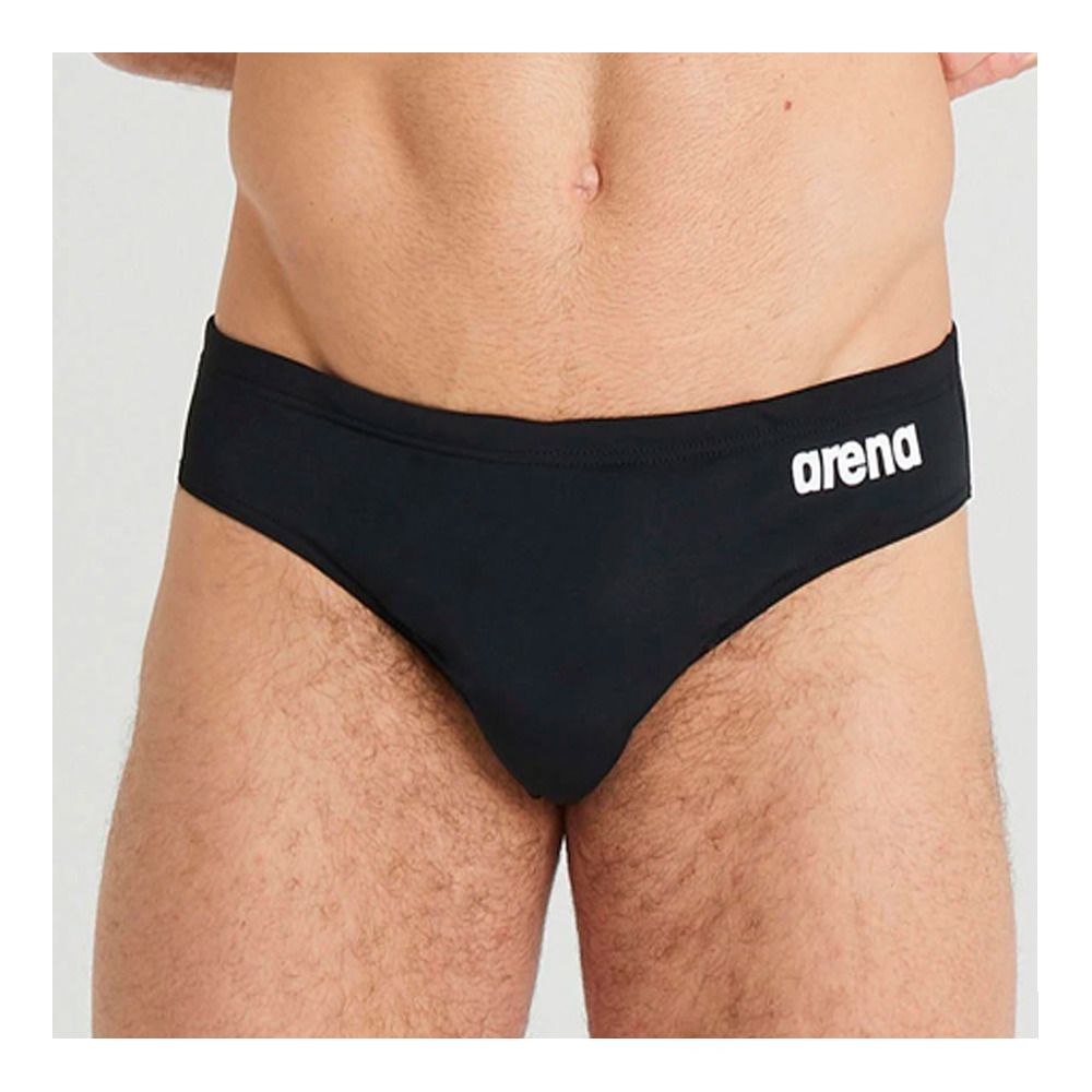 Arena SOLID - Slip de bain Homme black/white