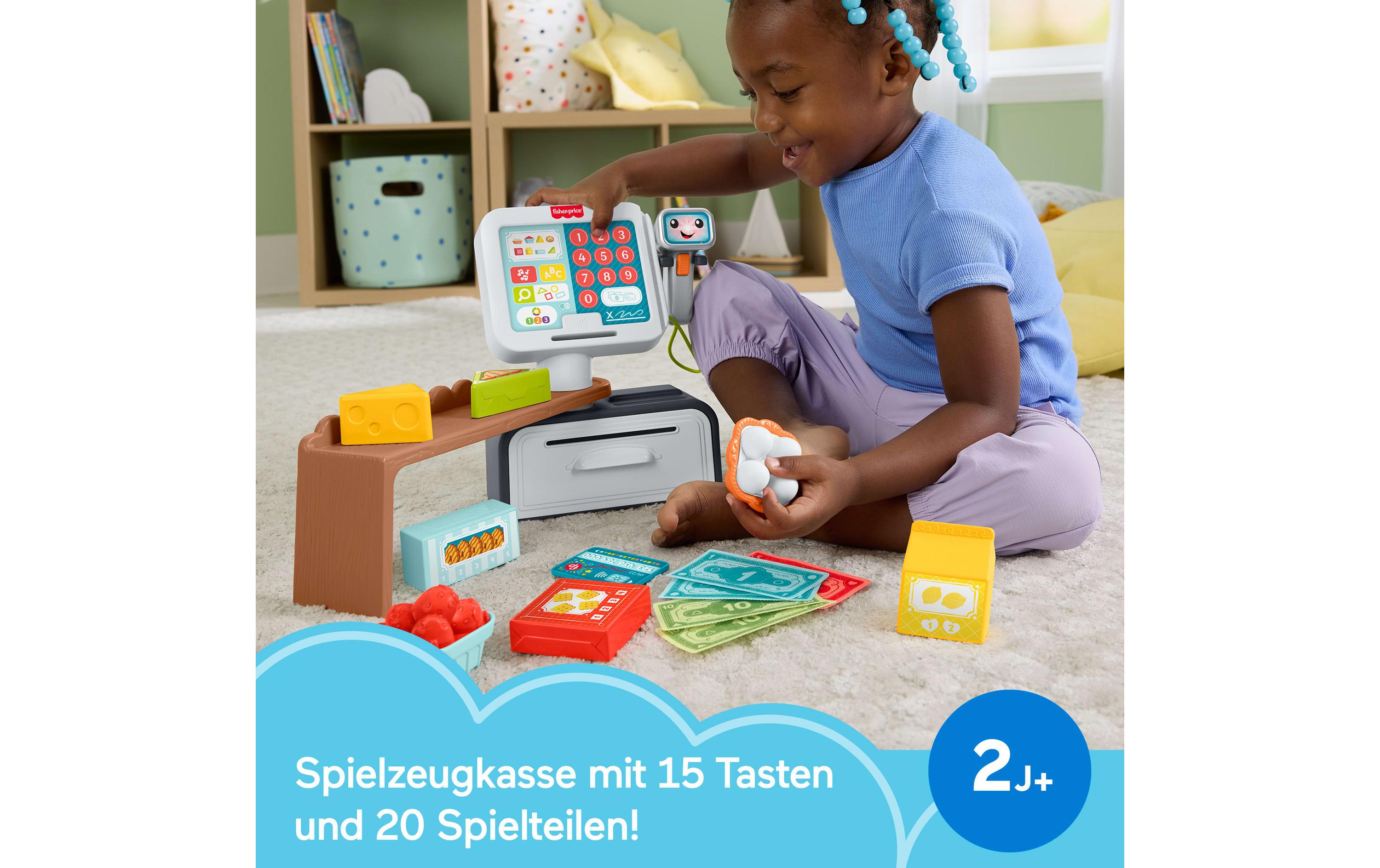Meine erste SpielkasseElektrisches Lernspielzeug für Kleinkinder