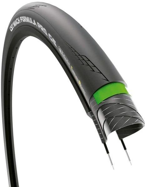 CST Road Mach Formula TLR 700X28 Vouwband - Zwart