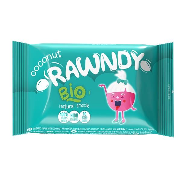 Rawndy Snack Recheio Coco Bio Sg 26G