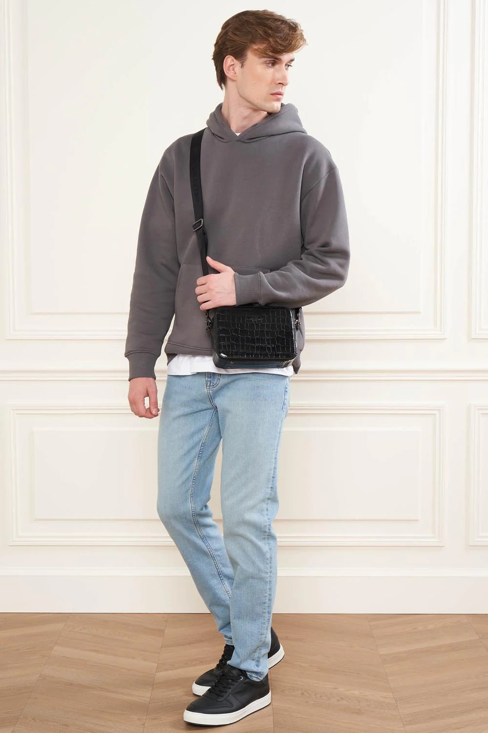 Croco Homme-Sac trotteur