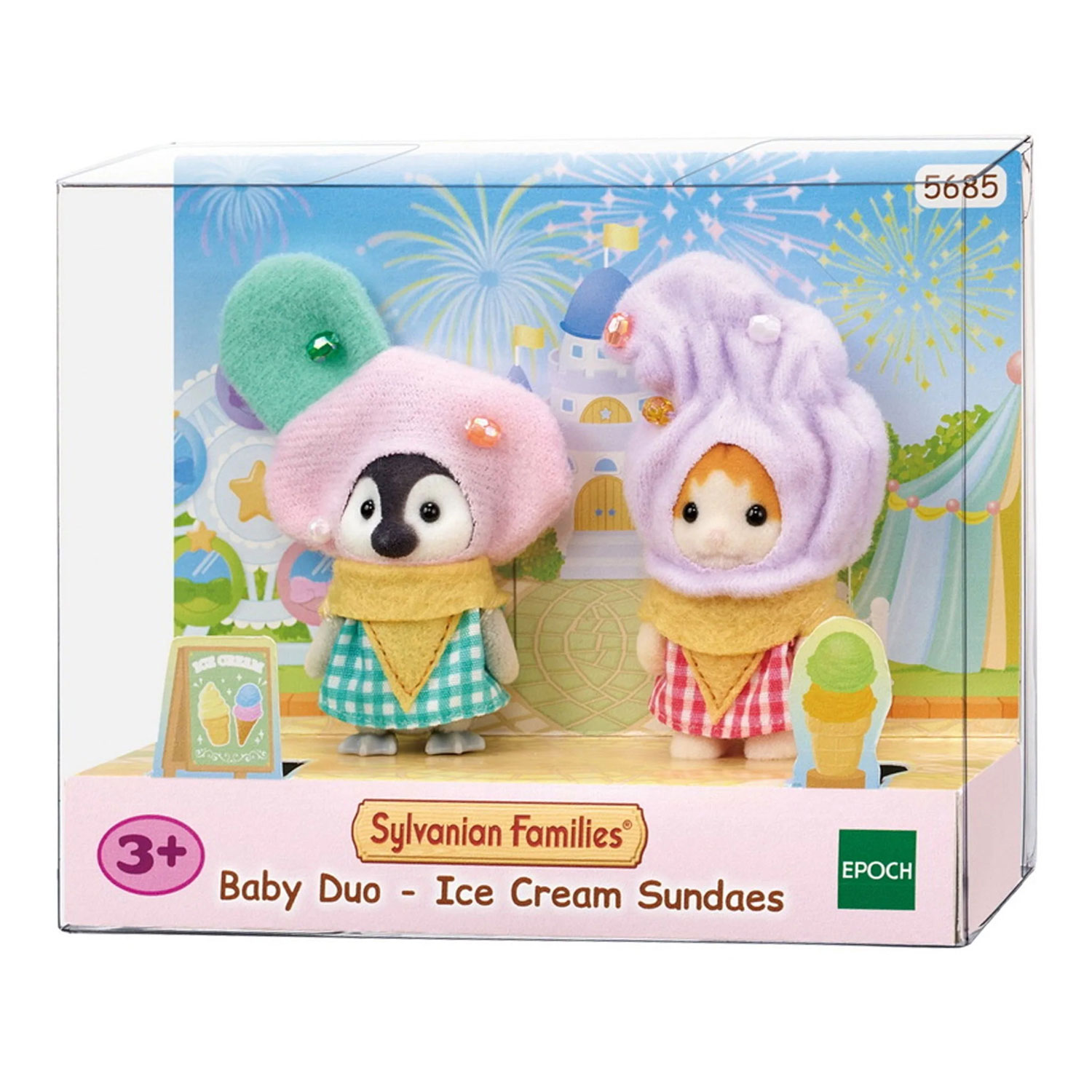 Sylvanian Families 5685 Baby Duo Sundae IJsjes