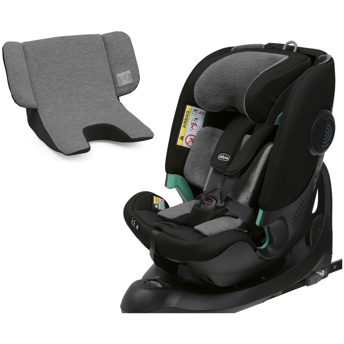 ChiccoChicco   FullSeat 360 i-Size mit Base black satin