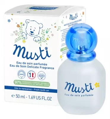 Eau de soin parfumée Musti Mustela - 50ml