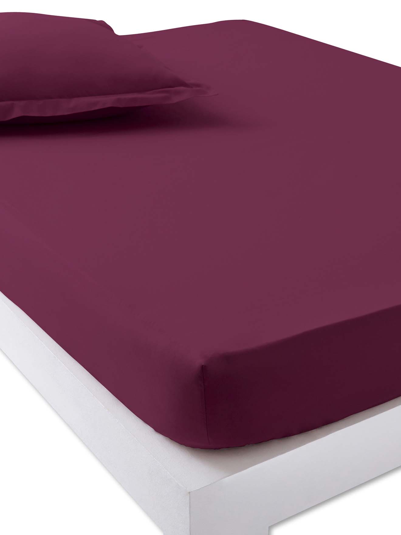 Drap-housse en pur coton bonnets 40 cm