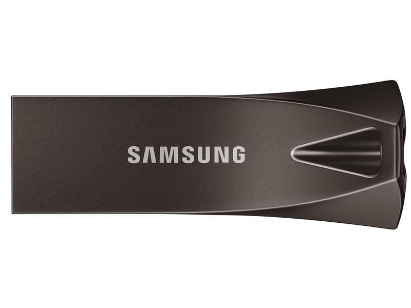 Samsung USB-Stick Bar Plus Titan Grau 256 GB USB-Stick mit 256 GB Speicherkapazität und 400 MB/s Lesegeschwindigkeit