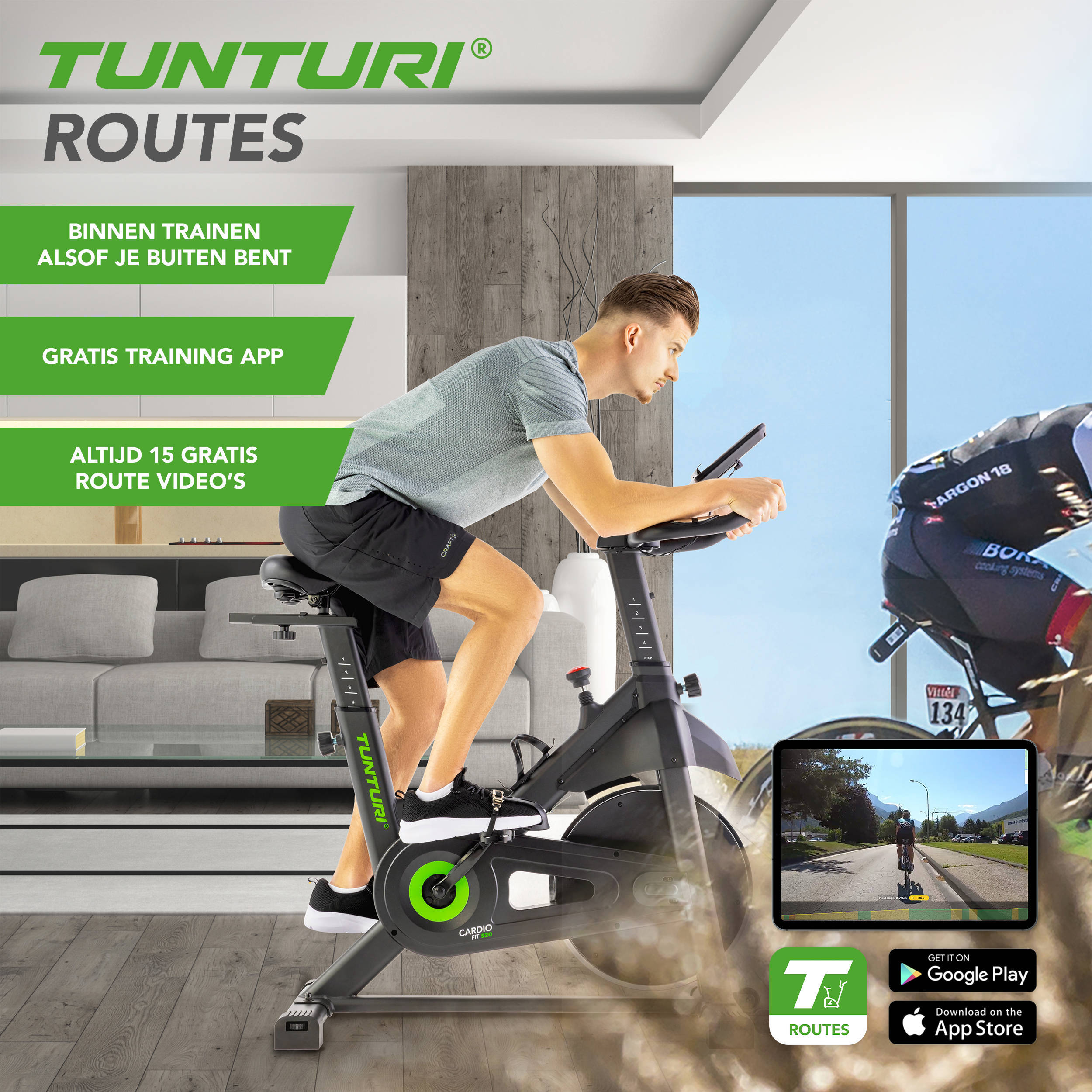 Tunturi hometrainer Cardio Fit S20 Sprinter Bike