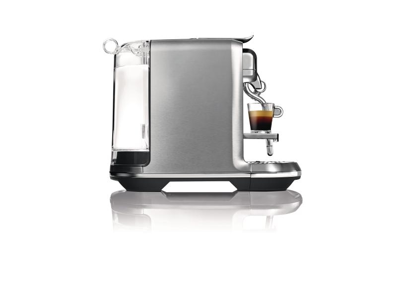Sage Kaffeemaschine Nespresso Creatista Plus SNE800BSS Silb Kapselmaschine der Original Line für Kaffeespezialitäten in Barista-Qualität