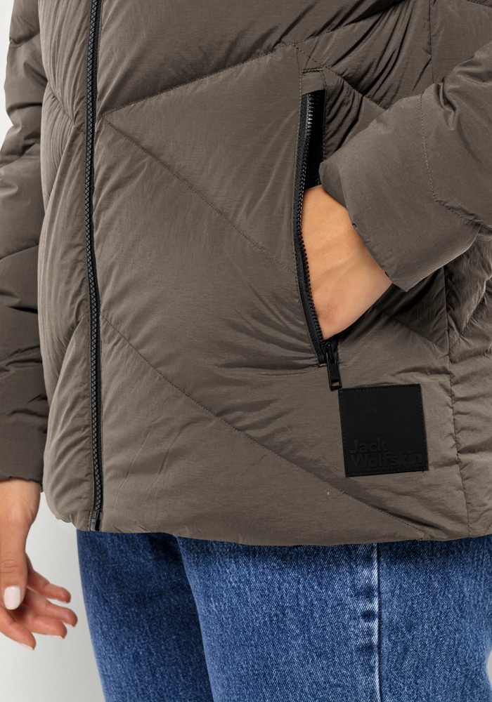 Jack Wolfskin Daunenjacke »MARIENPLATZ JKT W« mit Kapuze