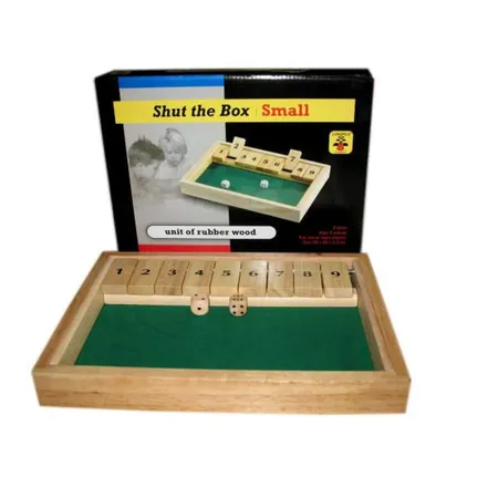 Longfield Klappenspiel Shut the Box ca. 28x20cm