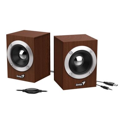 Genius SP-HF280 - enceinte multimédia - bois