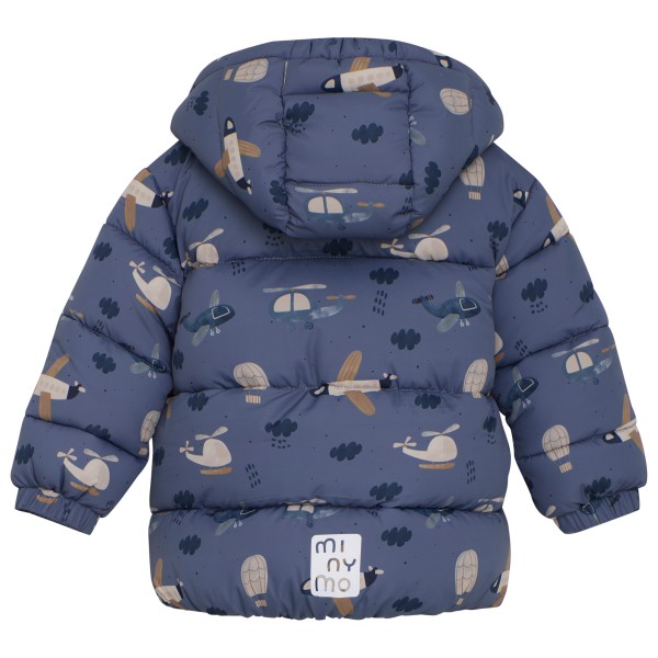 Minymo - Kid's Quilted Jacket AOP - Winterjack