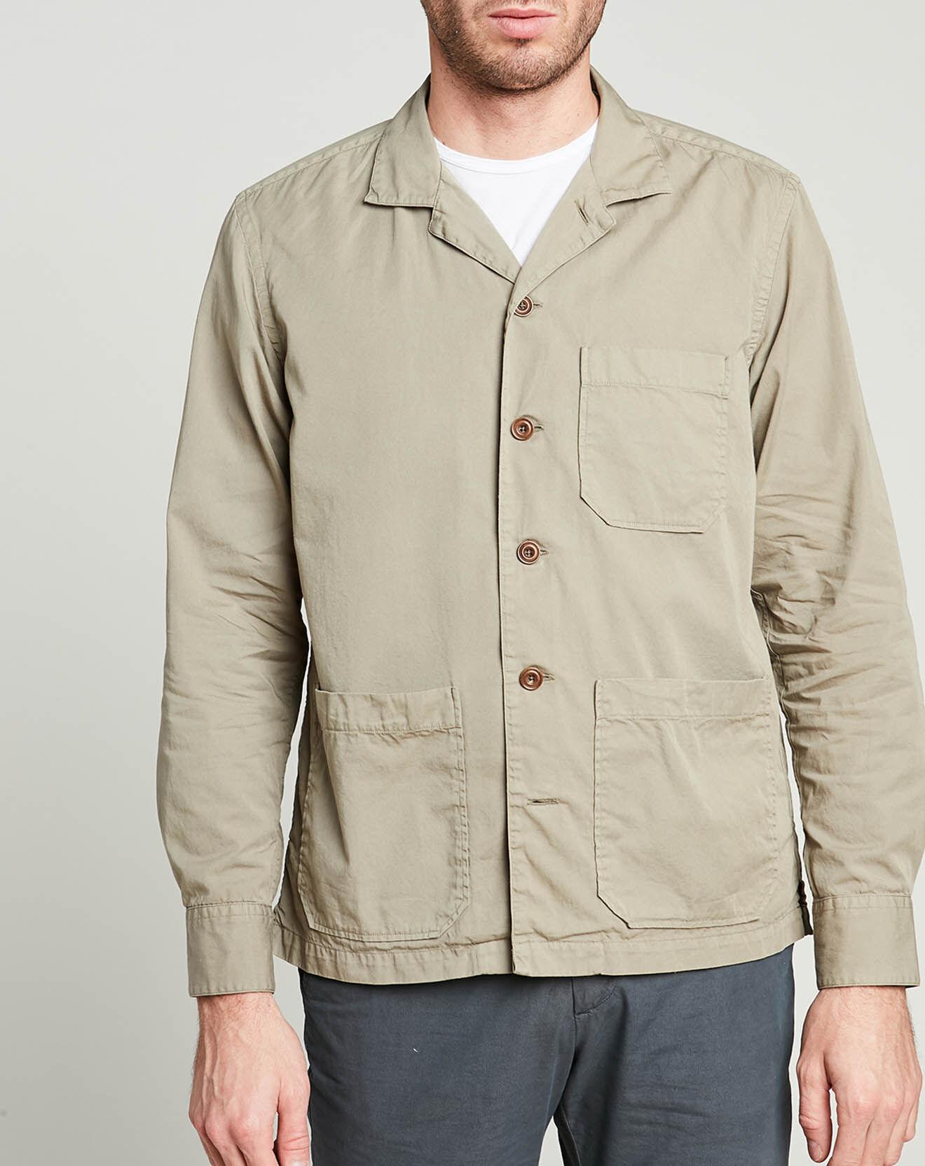 Hartford Veste fine Parker Pat kaki