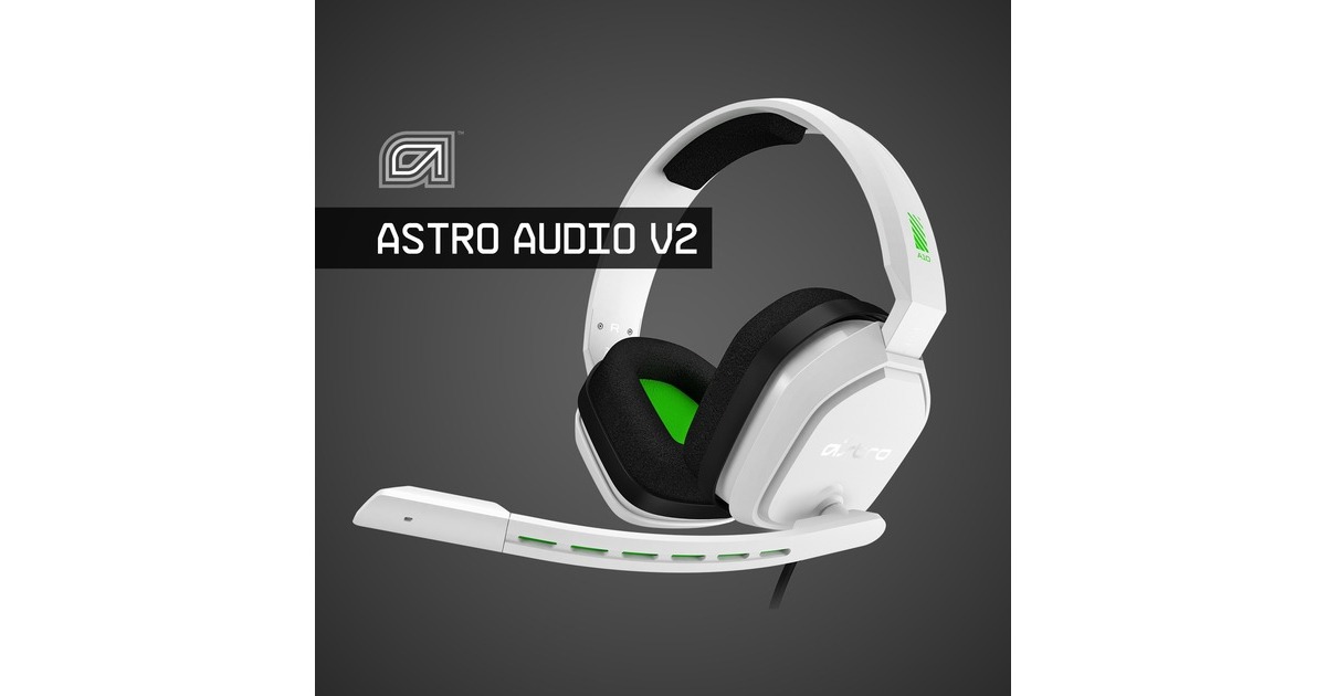 ASTRO GamingA10 headset over-ear gaming headset  (Wit/groen, Pc)