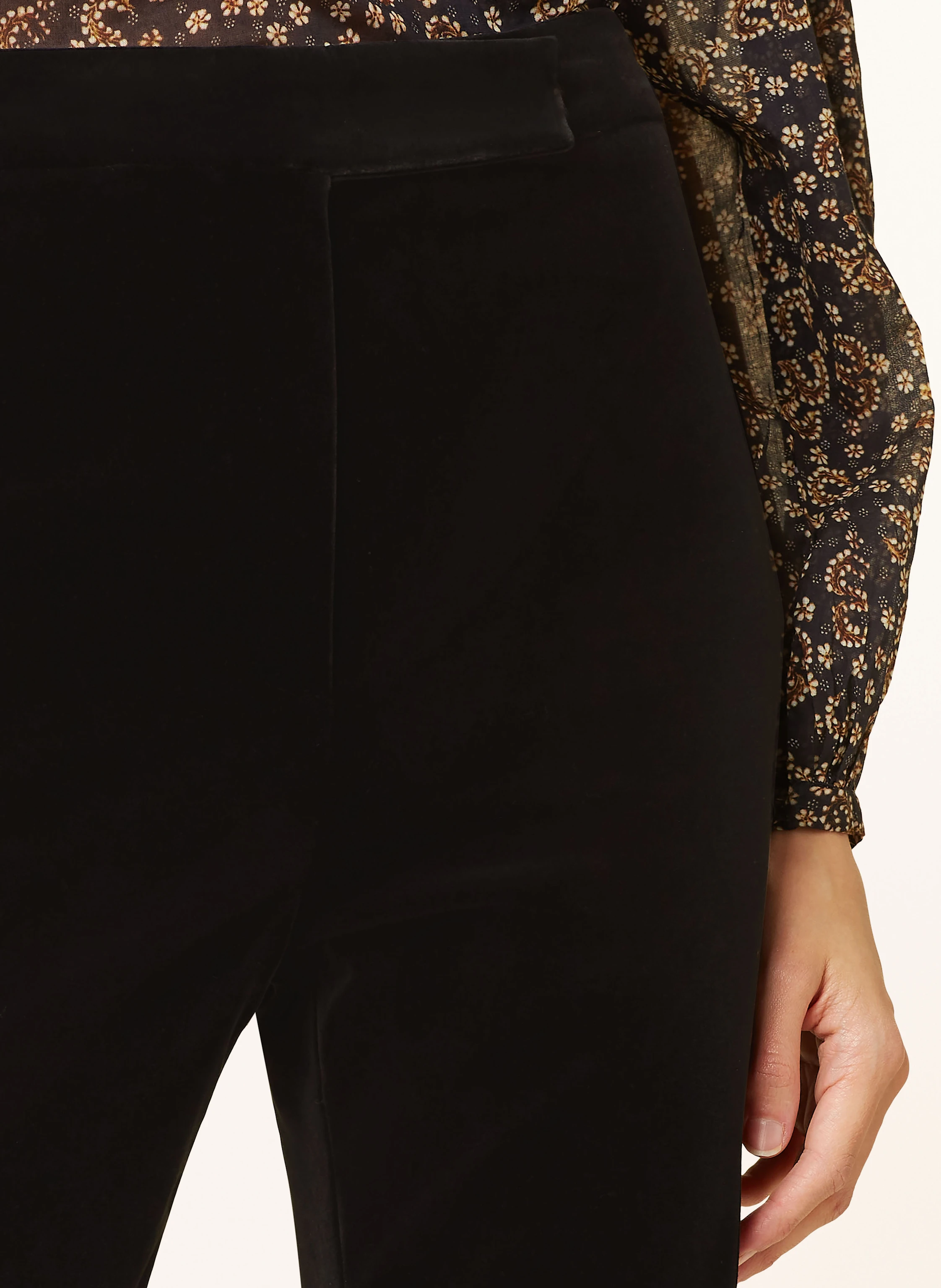 Max Mara STUDIO Marlenehose ACETO aus Samt