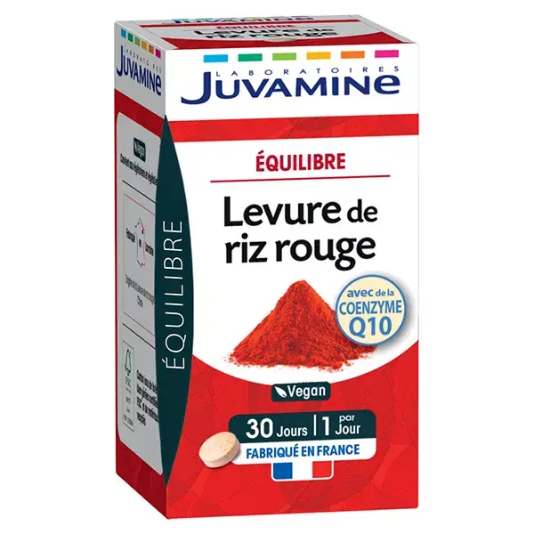 Juvamine Colesterol Arroz Vermelho Fermentado 30 comprimidos