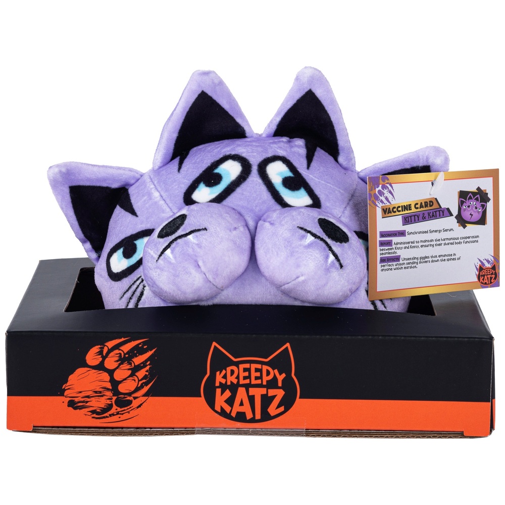 Kreepy Katz Katzentoilette 10cm Katty Kitty Plüschtier