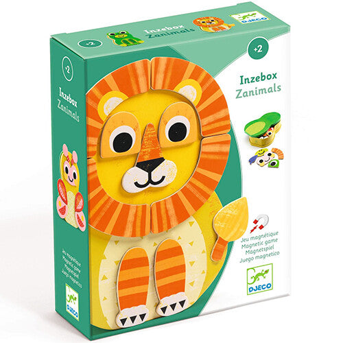 Djeco magneetset inzebox zanimals - 32st