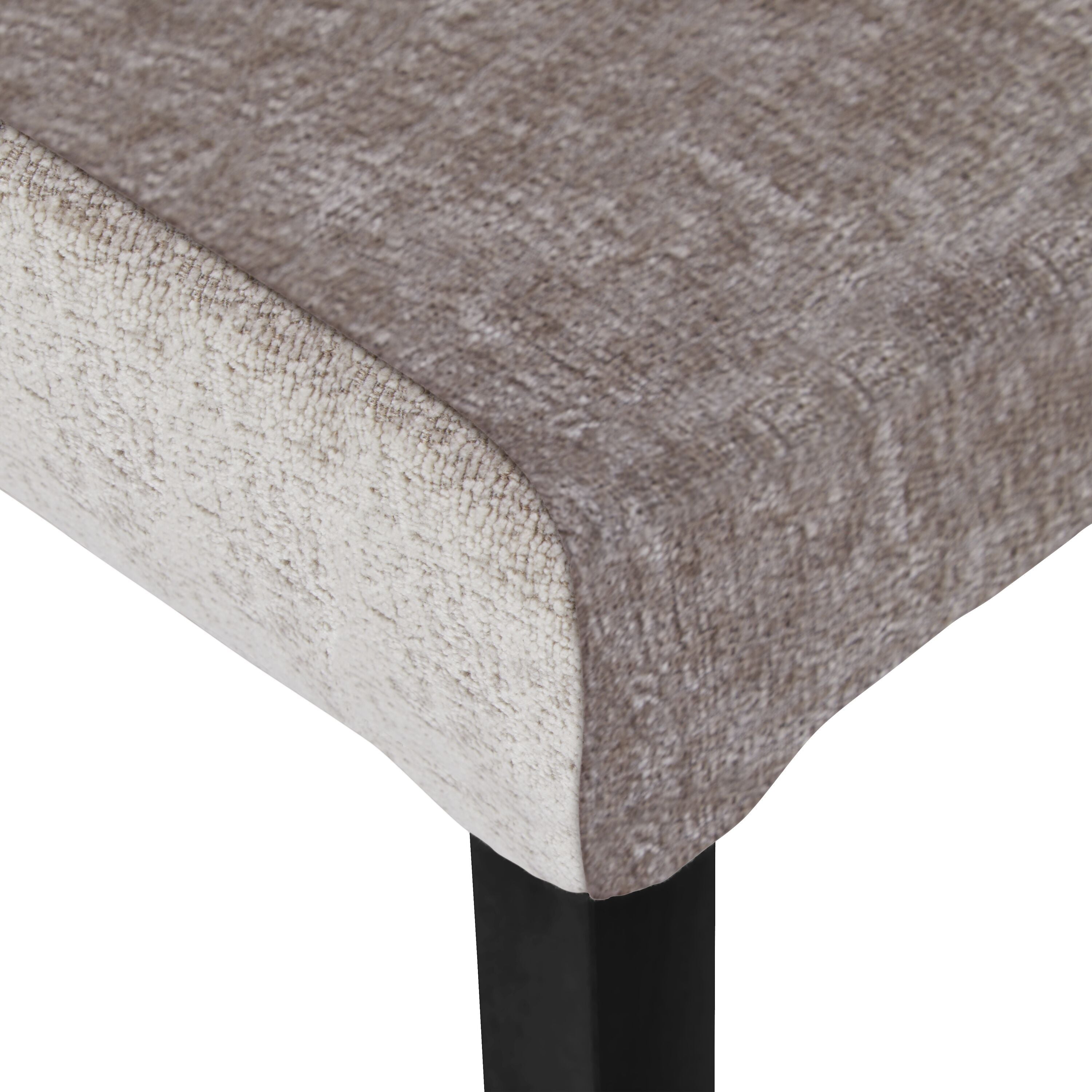 TWEED Stuhl - Beige / B: 47.0 cm x T: 55.0 cm x H: 84.0 cm