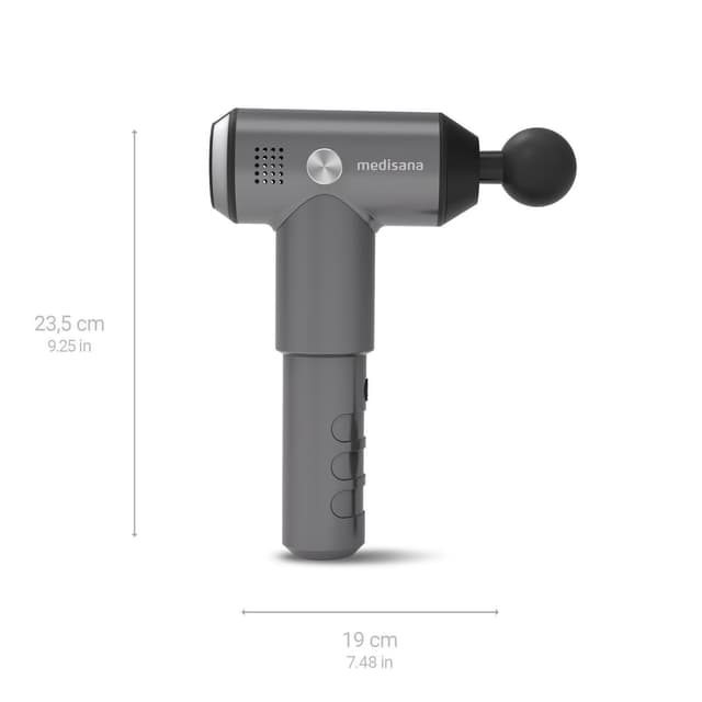 Medisana Massage Gun Pro MG 500 Antal effekttrin 3, Grå