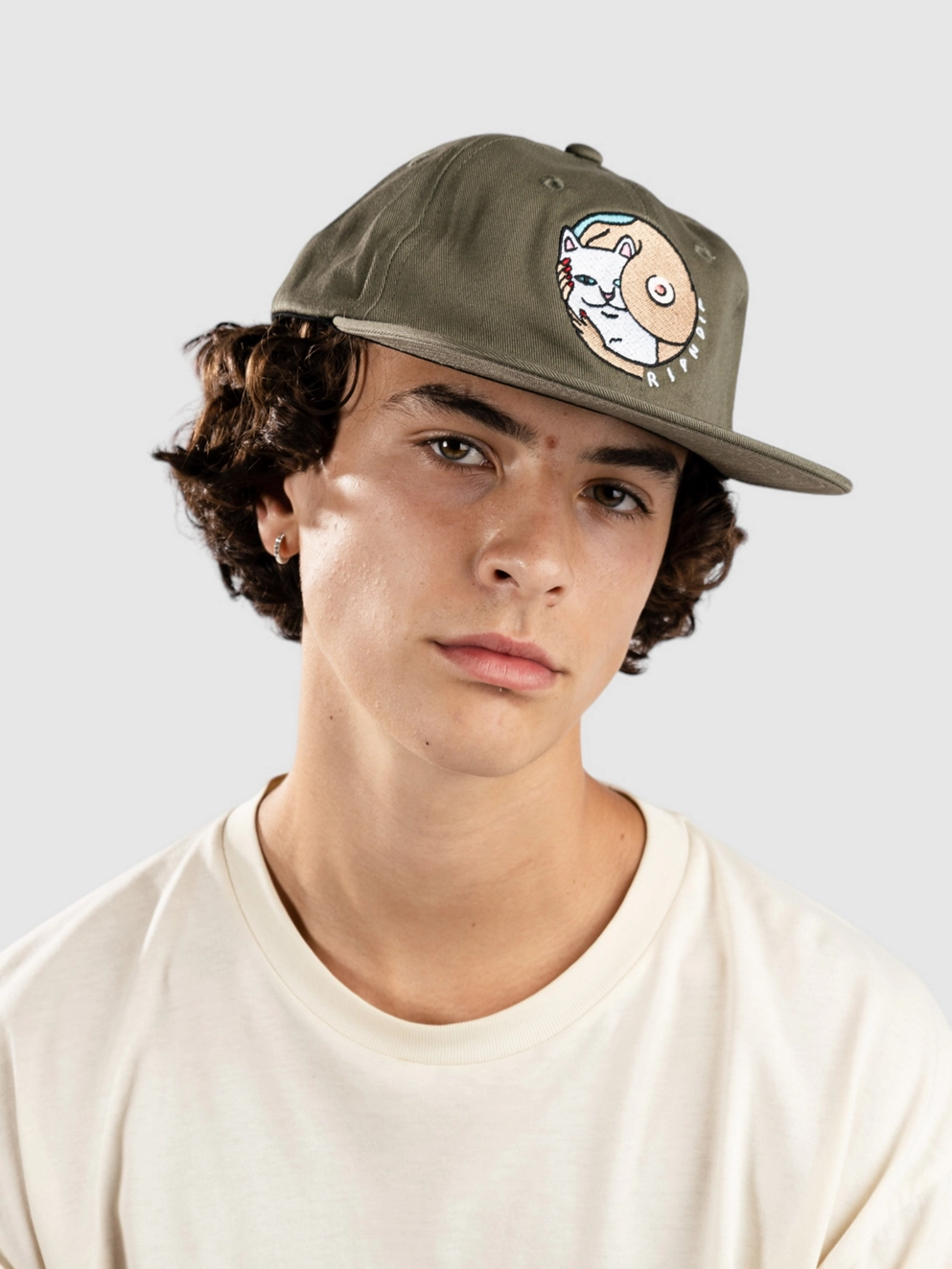 RIPNDIP Mbn Boodies Snapback Cap light forest