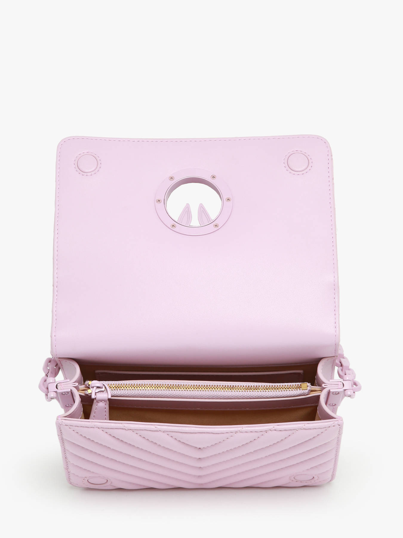 Sac bandoulire Love bag quilt cuir PINKO