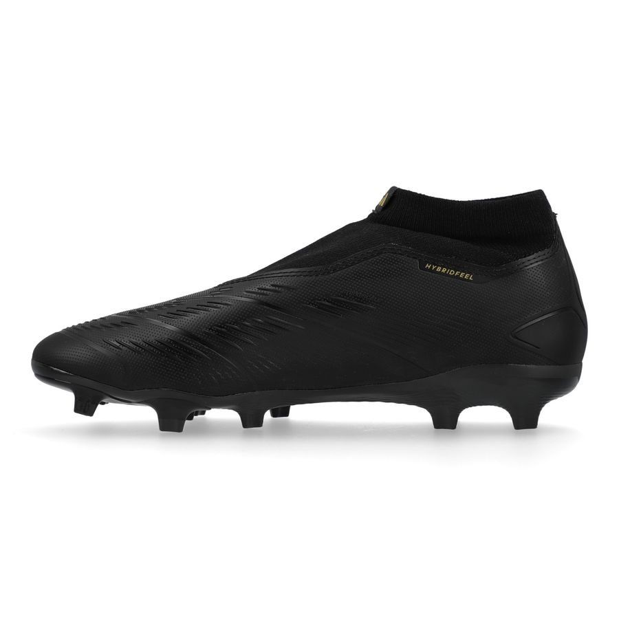 adidas Predator League Laceless FG Dark Spark - Noir/Gris/Doré