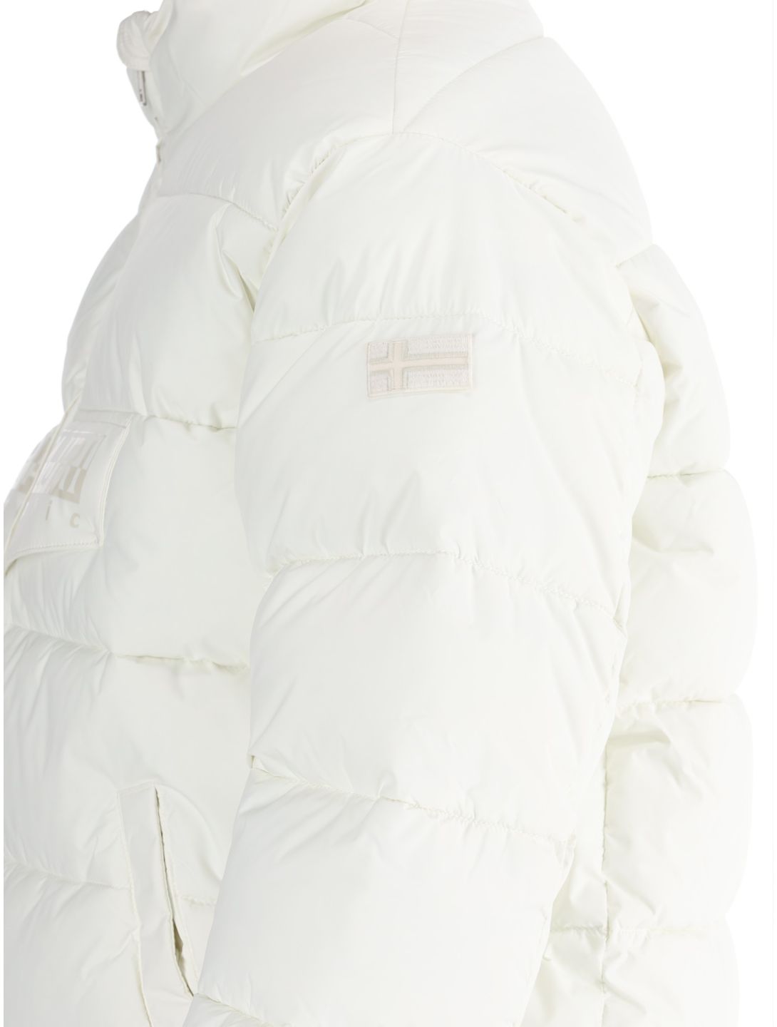 Puffer open W ski-jas dames