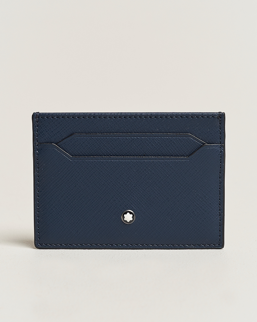 Montblanc Sartorial Card Holder 5cc Ink Blue