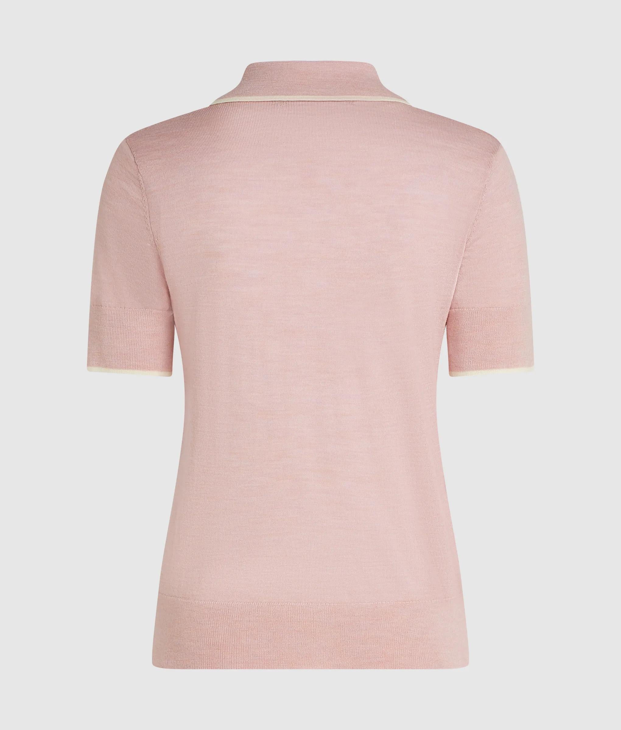 Poloshirt gemaakt van merinoswol