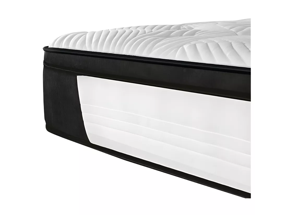 Matelas CASSIE 160x200 cm ressorts et mémoire de forme