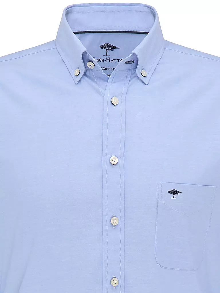 FYNCH HATTON Hemd Regular Fit  hellblau