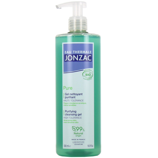 Gel nettoyant purifiant Jonzac Pure - Peaux mixtes, grasses et sensibles
