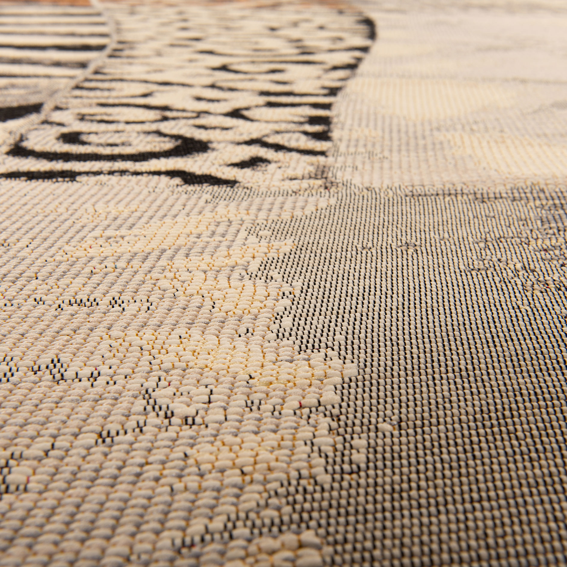 In-/Outdoorteppich - multicolor - 80x165 cm