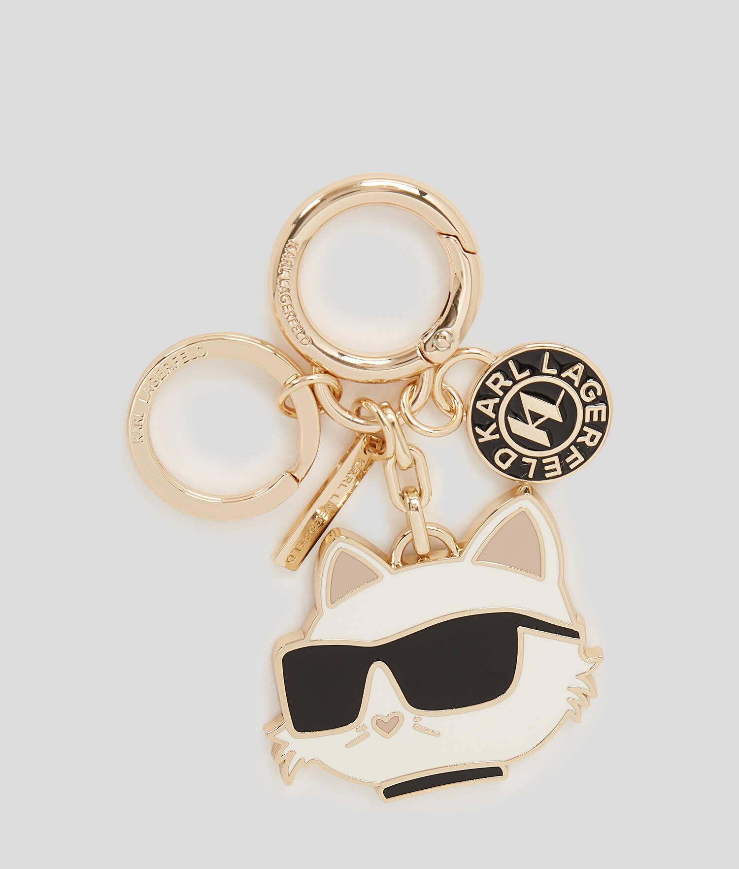 PORTE-CLÉS IKON CHOUPETTE - Or Clair