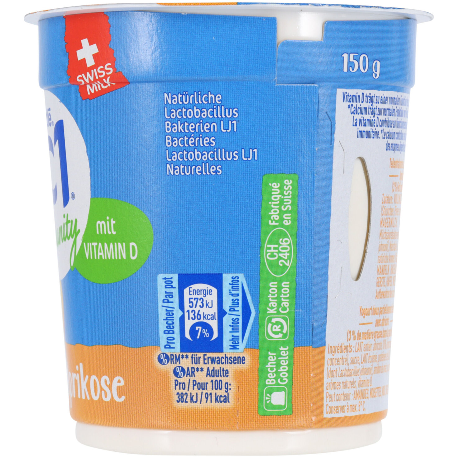 LC1 Joghurt Aprikose 2x150g