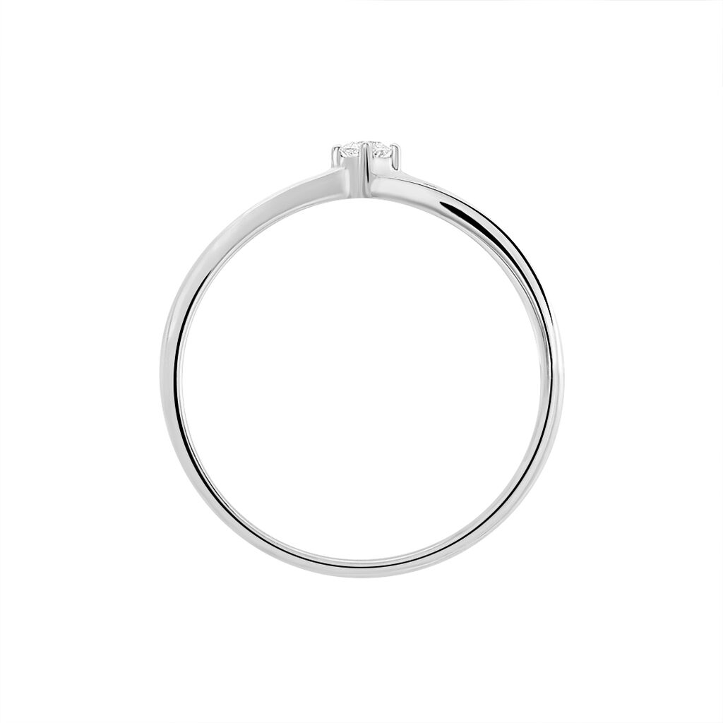Bague Selene Or Blanc Diamant