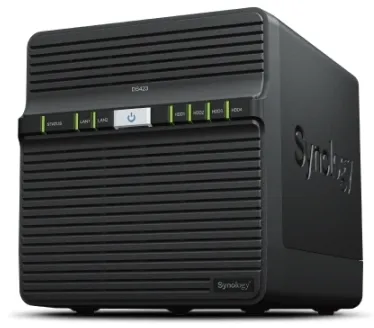 Synology Disk Station DS423 - NAS-server - 4 bays - SATA 6Gb/s - RAID JBOD, 0, 1, 5, 6, 10 - RAM 2 GB - Gigabit Ethernet - iSCSI support