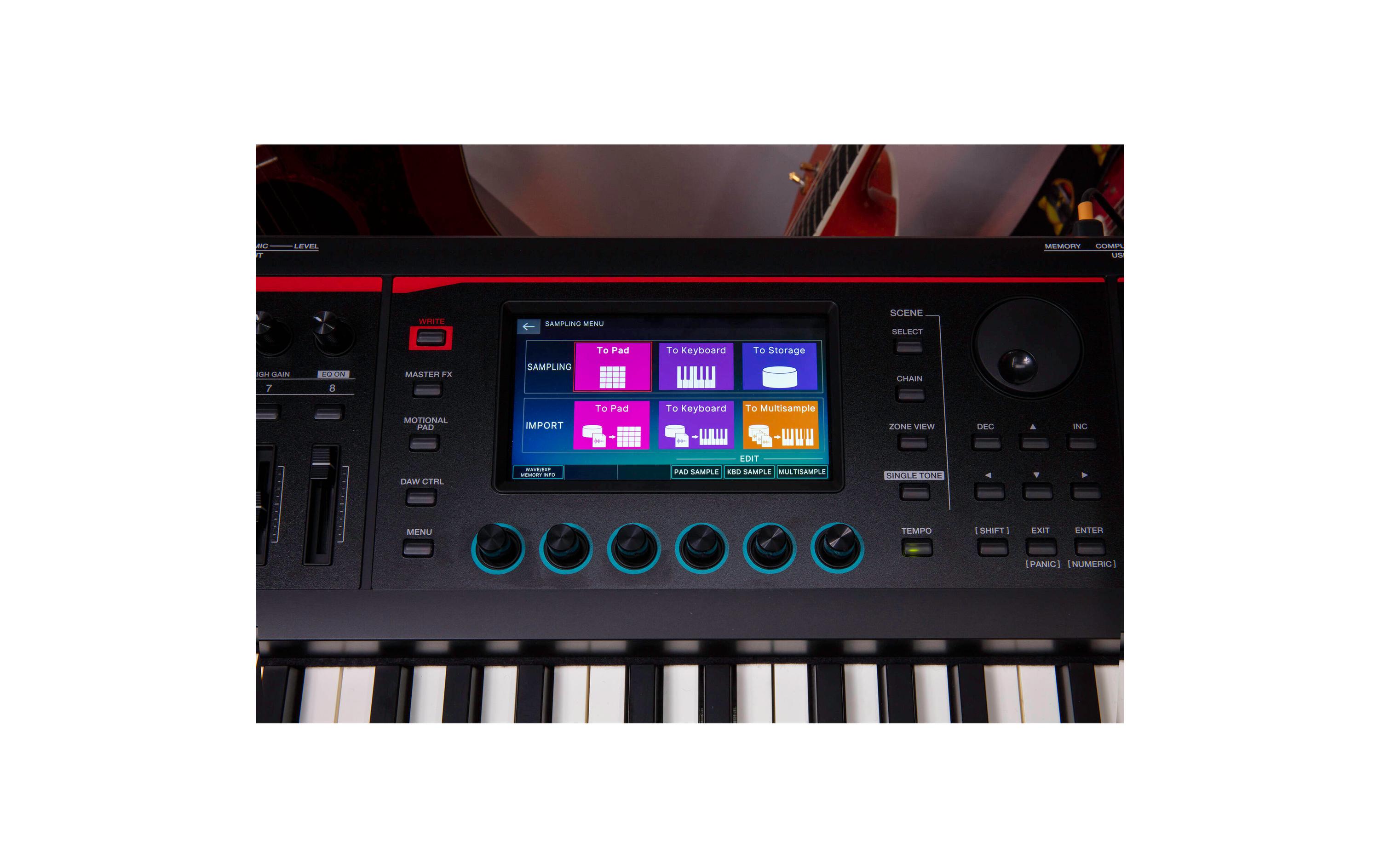 Workstation FANTOM-08<br>Ihre kreativste Vision an einem Ort