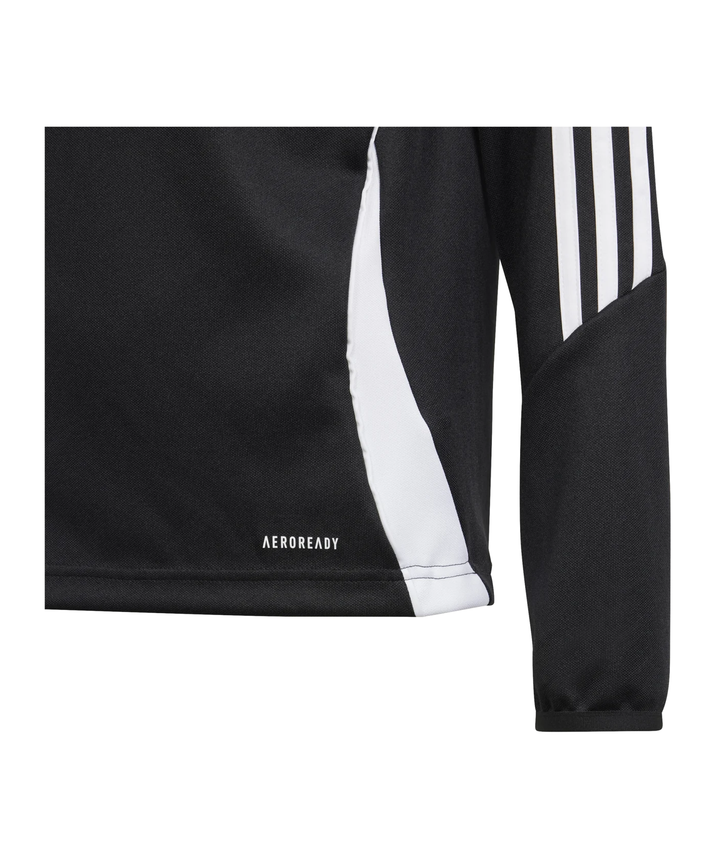 adidas Tiro 24 Trainingstop Kids Schwarz Weiss