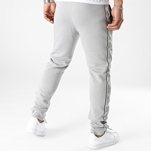 Pantalon Jogging A Bandes 218912 Gris